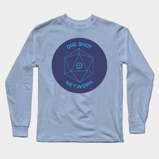 Roll Upon a Star Long Sleeve T-Shirt by One Shot Podcast